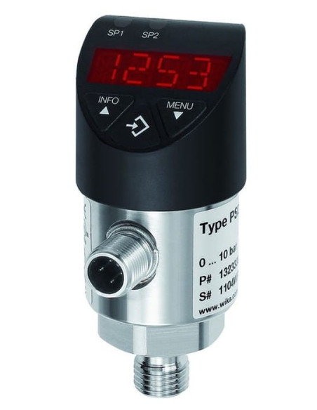 Elektroniczny czujnik ciś. G1/4R, 0-10bar, 2xPNP | Automatyka | Eshop Dopak | Wszystko dla Przemysłu