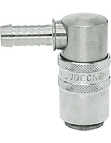 Szybkozłącze do form wtrys.90 DN9, pod wąż 10mm, quick-fit