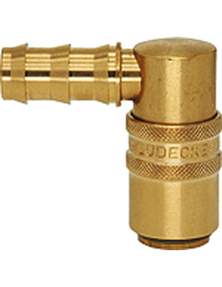 Szybkozłącze do form wtrys.90 DN9, pod wąż 13mm, quick-fit