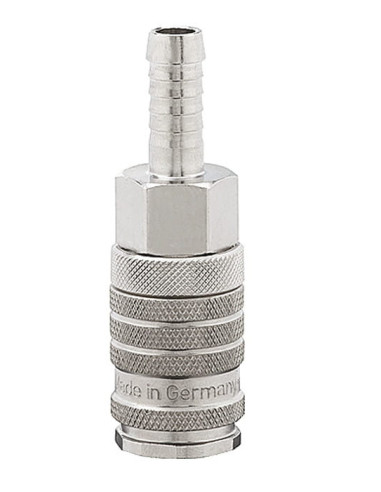 Szybkozłącze pneumatyczne Ludecke DN7,8 typ 25, do węża fi 13 mm, stal hartowana | Przewody i Złącza | Eshop Dopak | Wszystko dl
