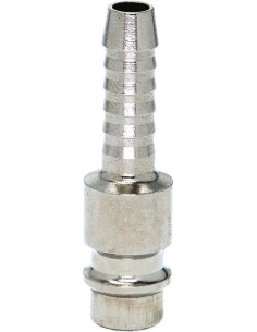 Króciec szybkozłącza Ludecke DN7,8 typ 25, do węża fi 6 mm, stal hartowana | Przewody i Złącza | Eshop Dopak | Wszystko dla Prze