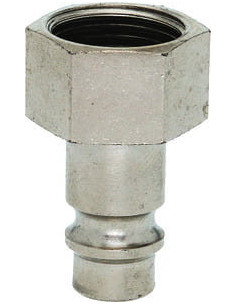 Króciec szybkozłącza NW10 G1/2w, stal, obustronnie odc | Pneumatyka | Eshop Dopak | Wszystko dla Przemysłu