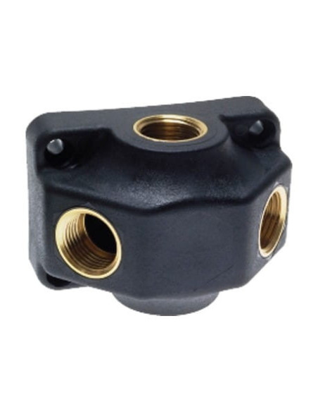 rozgałęźnik naścienny PN 15 wejście G1/2, wyjście 3xG1/2 | Hydraulika | Eshop Dopak | Wszystko dla Przemysłu
