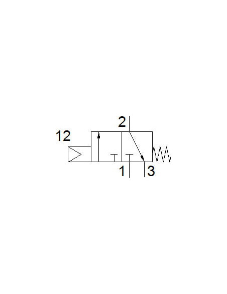 SVS-3-1/8 Zawór do montażu tablicowego | Pneumatyka | Eshop Dopak | Wszystko dla Przemysłu