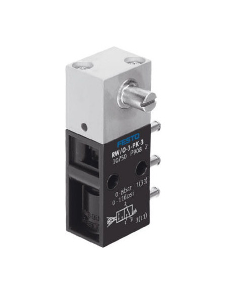 RW/O-3-PK-3 Zawór z dźwignią obrotową | Pneumatyka | Eshop Dopak | Wszystko dla Przemysłu