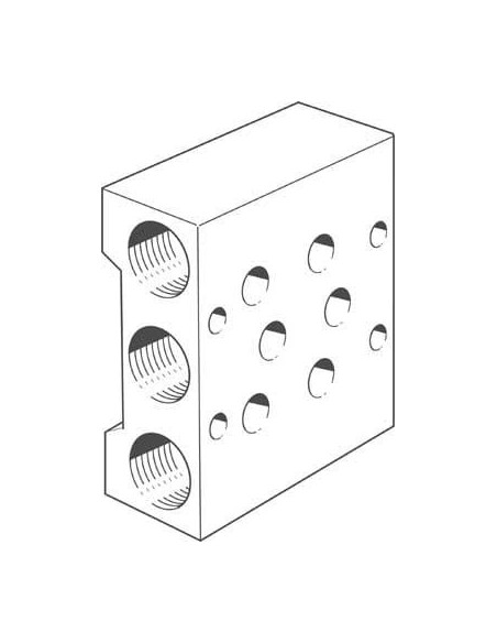 PRS-1/8-2-B Blok przyłączeniowy | Pneumatyka | Eshop Dopak | Wszystko dla Przemysłu