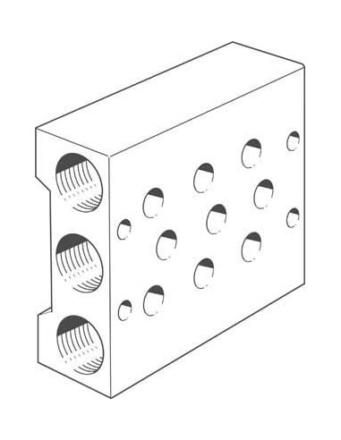 PRS-1/8-3-B Blok przyłączeniowy | Pneumatyka | Eshop Dopak | Wszystko dla Przemysłu