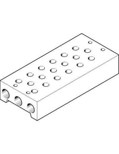 PRS-1/8-6-B Blok przyłączeniowy | Pneumatyka | Eshop Dopak | Wszystko dla Przemysłu