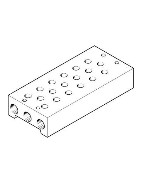 PRS-1/8-6-B Blok przyłączeniowy | Pneumatyka | Eshop Dopak | Wszystko dla Przemysłu