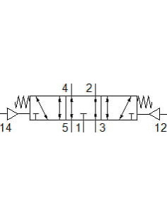 VL-5/3E-3/4-D-4 Zawór pneumatyczny | Pneumatyka | Eshop Dopak | Wszystko dla Przemysłu 2