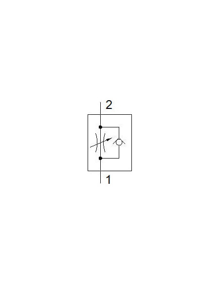 GRP-10-PK-3 Precyzyjny zawór dławiąco-zwrotny | Hydraulika | Eshop Dopak | Wszystko dla Przemysłu