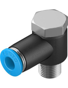 QSLV-1/8-6-100 Złącze wtykowe-L | Pneumatyka | Eshop Dopak | Wszystko dla Przemysłu