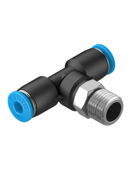 QST-1/8-4-100 Złącze wtykowe-T | Pneumatyka | Eshop Dopak | Wszystko dla Przemysłu