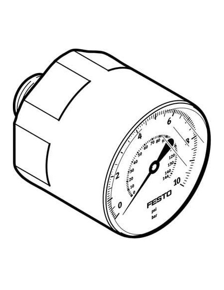 MA-15-145-M5-PSI Manometr | Przyrządy Pomiarowe | Eshop Dopak | Wszystko dla Przemysłu