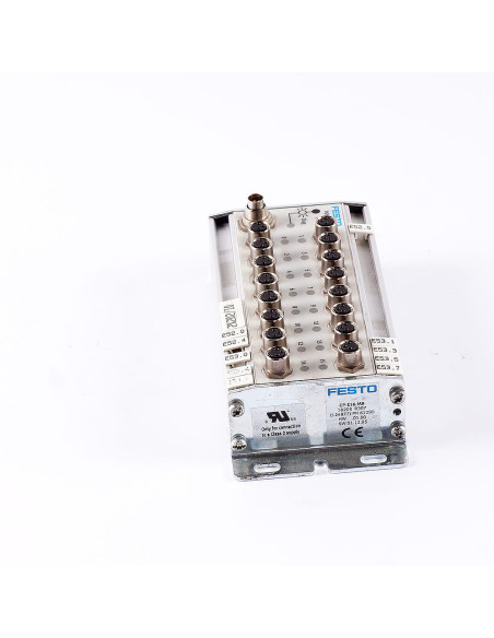 Moduł wejść (brak śruby i plastikowych znaczników), CP-E16-M8 18205, Festo | Elektronika | Eshop Dopak | Wszystko dla Przemysłu