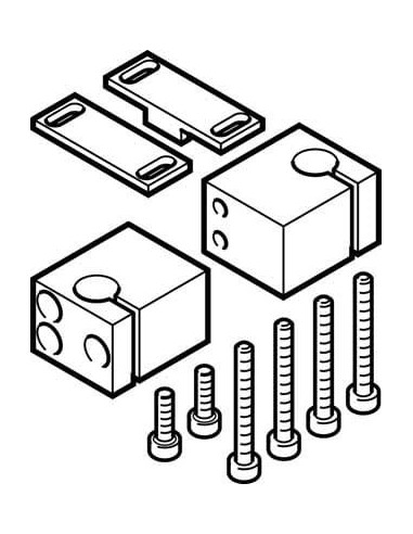 DASI-B12-25-S8 Uchwyt czujnika | Mechanika Przemysłowa | Sklep Eshop Dopak
