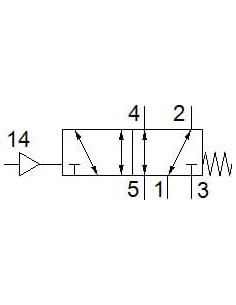 VL-5-3/8-B Zawór pneumatyczny | Pneumatyka | Eshop Dopak | Wszystko dla Przemysłu 2