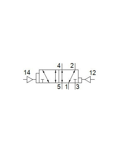JD-5/2-D-3-C Zawór pneumatyczny | Pneumatyka | Eshop Dopak | Wszystko dla Przemysłu
