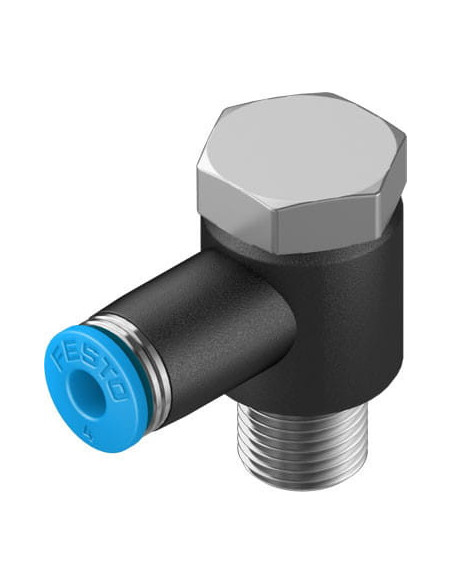 QSLV-1/8-4 Złącze wtykowe-L | Pneumatyka | Eshop Dopak | Wszystko dla Przemysłu