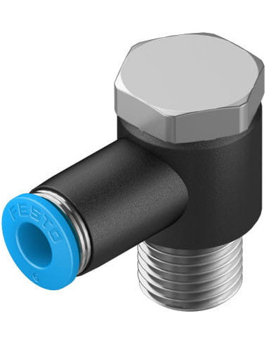 QSLV-1/4-6 Złącze wtykowe-L | Pneumatyka | Eshop Dopak | Wszystko dla Przemysłu