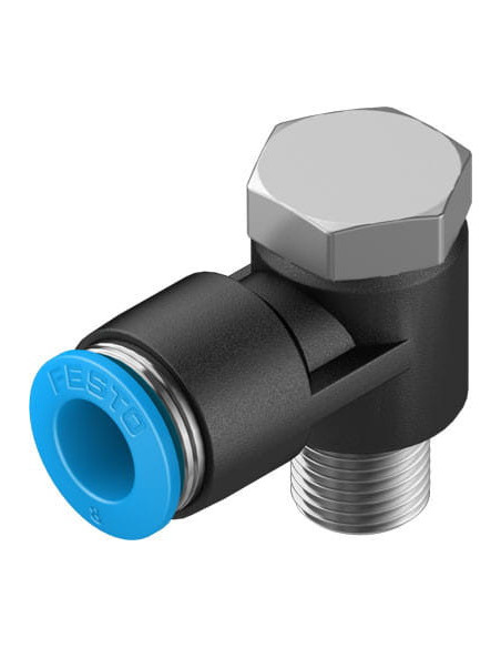 QSLV-1/8-8 Złącze wtykowe-L | Pneumatyka | Eshop Dopak | Wszystko dla Przemysłu
