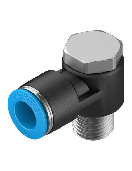 QSLV-1/4-10 Złącze wtykowe-L | Pneumatyka | Eshop Dopak | Wszystko dla Przemysłu