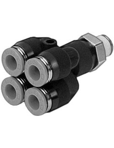 QSQ-1/8-4 Rozdzielacz wielosegmentowy | Pneumatyka | Eshop Dopak | Wszystko dla Przemysłu