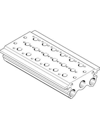 PRS-1/4-6-B Blok przyłączeniowy | Pneumatyka | Eshop Dopak | Wszystko dla Przemysłu