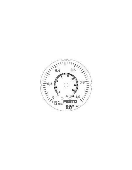FMAP-63-1-1/4-EN Precyzyjny manometr kołnierzowy | Przyrządy Pomiarowe | Eshop Dopak | Wszystko dla Przemysłu