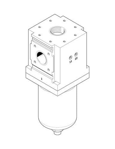 PFML-186-HP3-H-AST Filtr dokładny | Pneumatyka | Eshop Dopak | Wszystko dla Przemysłu