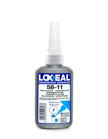 Loxeal 58-11 Klej uszczelniacz do gwintów 50ml, KO5811050 | Chemia techniczna | Eshop Dopak