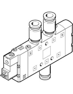 CPE24-M3H-5L-QS-12 Elektrozawór | Pneumatyka | Eshop Dopak | Wszystko dla Przemysłu