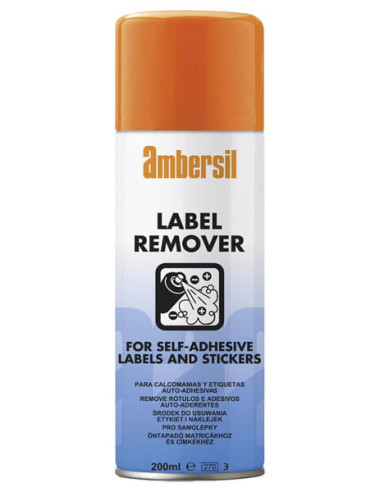 LABEL REMOVER, 31629, 200ml, Ambersil, środek do usuwania etykiet i naklejek samoprzylepnych | Chemia techniczna | Eshop Dopak
