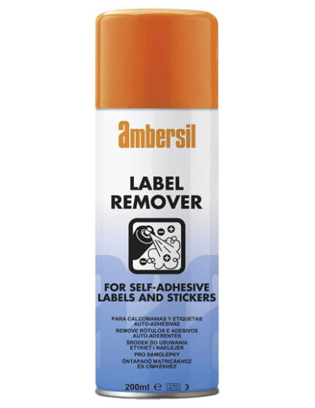 LABEL REMOVER, 31629, 200ml, Ambersil, środek do usuwania etykiet i naklejek samoprzylepnych | Chemia techniczna | Eshop Dopak