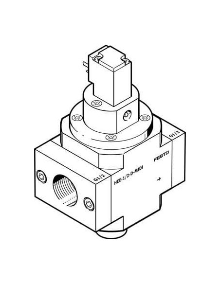HEE-1/4-D-MINI-230 Zawór załączający | Pneumatyka | Eshop Dopak | Wszystko dla Przemysłu