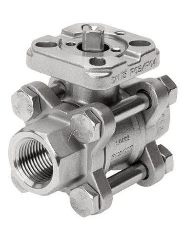 VZBA-11/2"-GG-63-T-22-F0507-V4V4T Zawór kulowy | Pneumatyka | Eshop Dopak | Wszystko dla Przemysłu