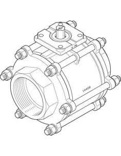 VZBA-4"-GG-63-T-22-F10-V4V4T Zawór kulowy | Pneumatyka | Eshop Dopak | Wszystko dla Przemysłu