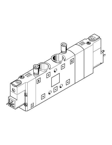 CPE24-M1H-5/3ES-3/8 Elektrozawór | Pneumatyka | Eshop Dopak | Wszystko dla Przemysłu