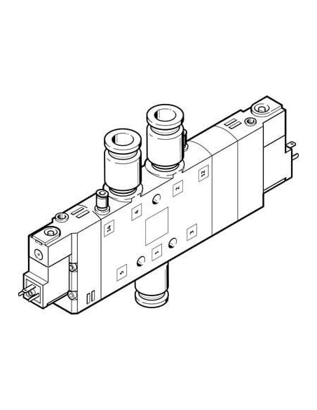 CPE24-M1H-5/3ES-QS-12 Elektrozawór | Pneumatyka | Eshop Dopak | Wszystko dla Przemysłu