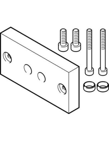 DHAA-D-G6-25-Q11-25 Zespół adaptera | Mechanika Przemysłowa | Sklep Eshop Dopak