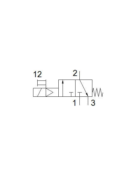 HEE-D-MIDI-24 Zawór załączający | Pneumatyka | Eshop Dopak | Wszystko dla Przemysłu