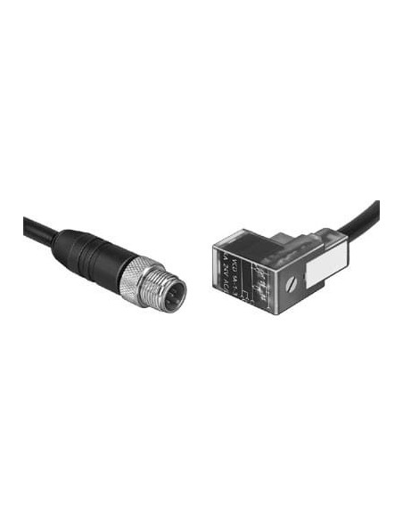 KMEB-2-24-M12-0,5-LED Gniazdo wtykowe z kablem | Przewody i Złącza | Eshop Dopak | Wszystko dla Przemysłu