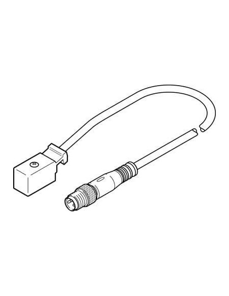 KMYZ-2-24-M8-2,5-LED Kabel łączący | Przewody i Złącza | Eshop Dopak | Wszystko dla Przemysłu