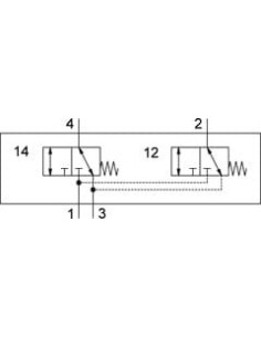SV/O-3-PK-3X2 Zawór do montażu tablicowego | Pneumatyka | Eshop Dopak | Wszystko dla Przemysłu 2
