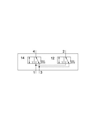 SV/O-3-PK-3X2 Zawór do montażu tablicowego | Pneumatyka | Eshop Dopak | Wszystko dla Przemysłu