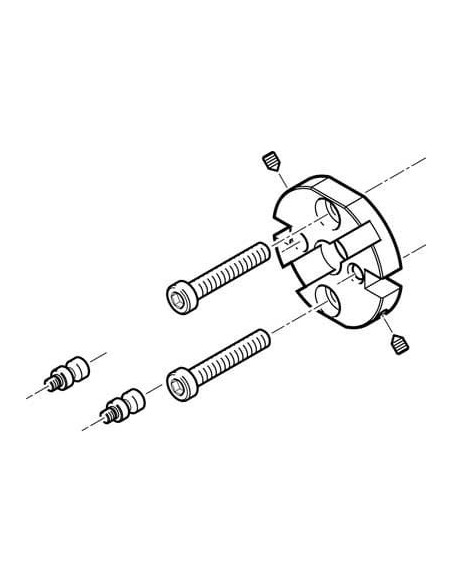 HAPG-SD2-6 Zespół adaptera | Pneumatyka | Eshop Dopak | Wszystko dla Przemysłu