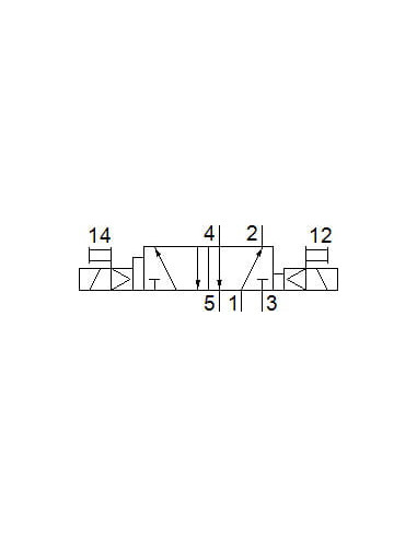 JMEBDH-5/2-D-3-ZSR-C Elektrozawór | Pneumatyka | Eshop Dopak | Wszystko dla Przemysłu