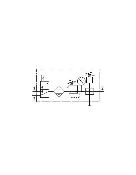 LFR-1/8-D-MINI-KF-A Zespół przygotowania powietrza | Pneumatyka | Eshop Dopak | Wszystko dla Przemysłu