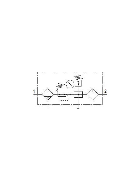 FRC-1/8-D-MINI-KB-A Zespół przygotowania powietrza | Pneumatyka | Eshop Dopak | Wszystko dla Przemysłu