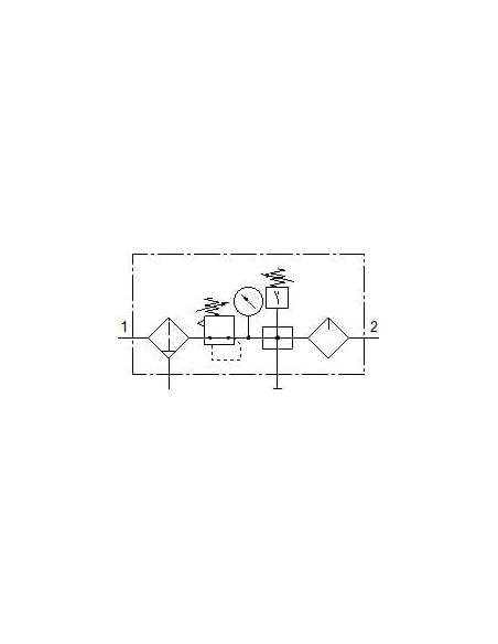 FRC-1/4-D-MINI-KB Zespół przygotowania powietrza | Pneumatyka | Eshop Dopak | Wszystko dla Przemysłu